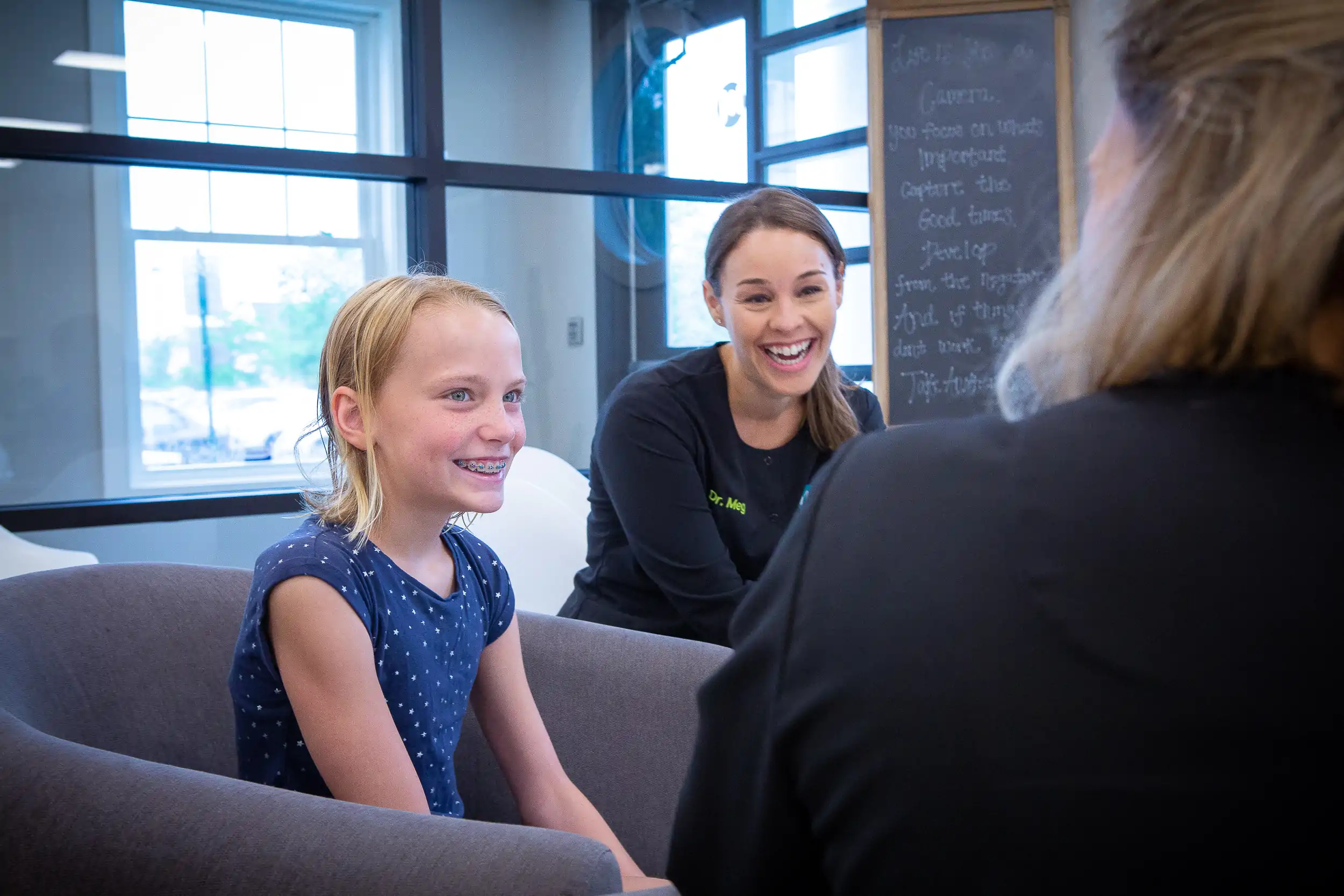 Mbrace Orthodontics Falmouth Maine Orthodontic Office Mbrace Orthodontic Patients Candids.jpg 37 - Your First Visit and FAQs About Orthodontics