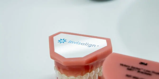 Mbrace Orthodontics Falmouth Maine Orthodontic Office Orthodontic Technology 19 670x335 - Invisalign are Nearly Invisible Aligners