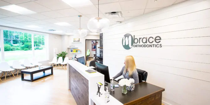 Mbrace Orthodontics Falmouth Orthodontics Office Mbrace Office Images 14 670x335 - We're an Orthodontic Office Empowering Southern Maine