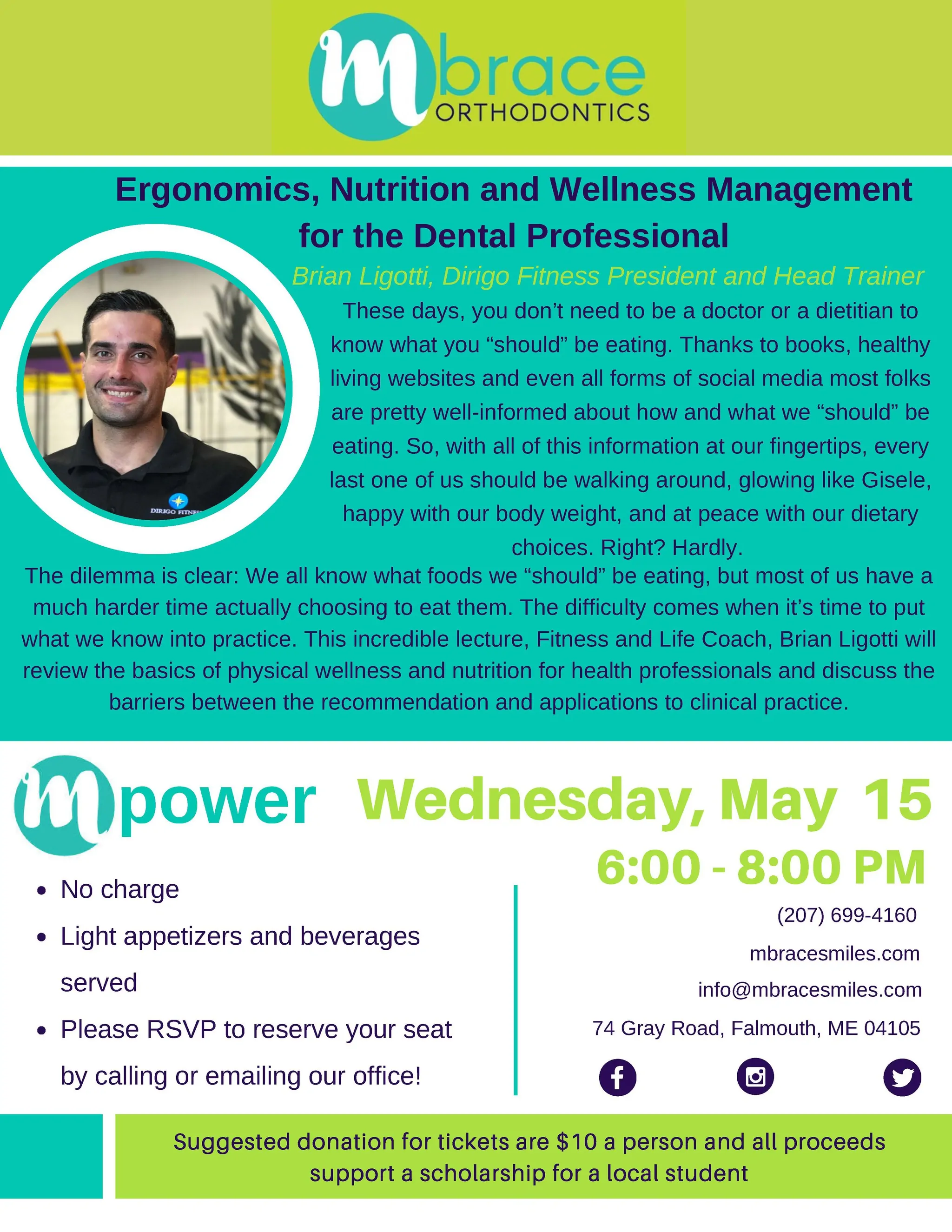 mPower Lecture Series Flyers may 2019 - Mpower Speaker Series: May 2019