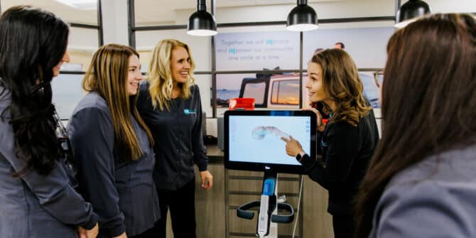 Candid Mbrace Orthodontics Falmouth Maine 2023 EO 288 670x335 - Our Empowering Team